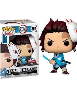 Funko Pop Demon Slayer : Tanjiro Kamado W/Mask #867 Vinyl Figure
