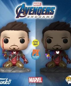 Funko Pop Px Previews Exclusive : Iron Man Glows (I Am Iron Man) #580 POP! Exclusive/Chase