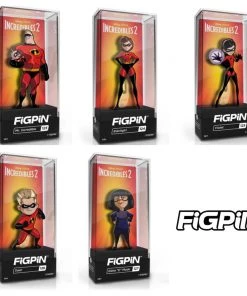 Funko FiGPiN Disney Increditbles 2 : Complete Set Of 5