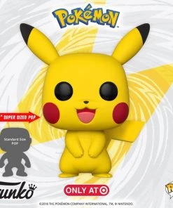 POP! Exclusive/Chase Funko Pop Games : Target Exclusive : Pikachu #353 10" Tall Vinyl Figure