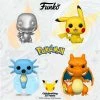 PRE-ORDER Funko Pop Pokemon : Pikachu + Chamander + Charizard + Horsea Vinyl Figure