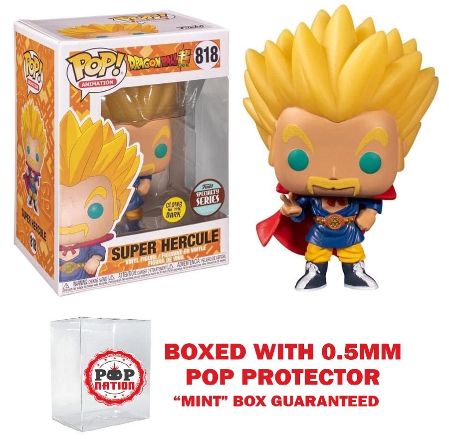 Funko POP! Dragon Ball Super S4 - Super Saiyan Hercule (Glow) Pre-order (Limit 2 Per Customer) POP! Animation 1 Funko POP! Dragon Ball Super S4 - Super Saiyan Hercule (Glow) Pre-order (Limit 2 Per Customer) POP! Animation