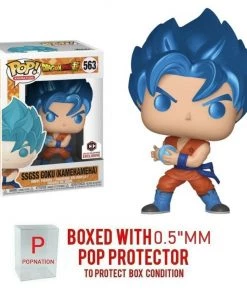 Funko Pop : Metallic SSGSS Goku (Kamehameha) #563 Vinyl Figure POP! Exclusive/Chase
